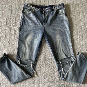 Men's Slim Fit Blue Jeans - 36W